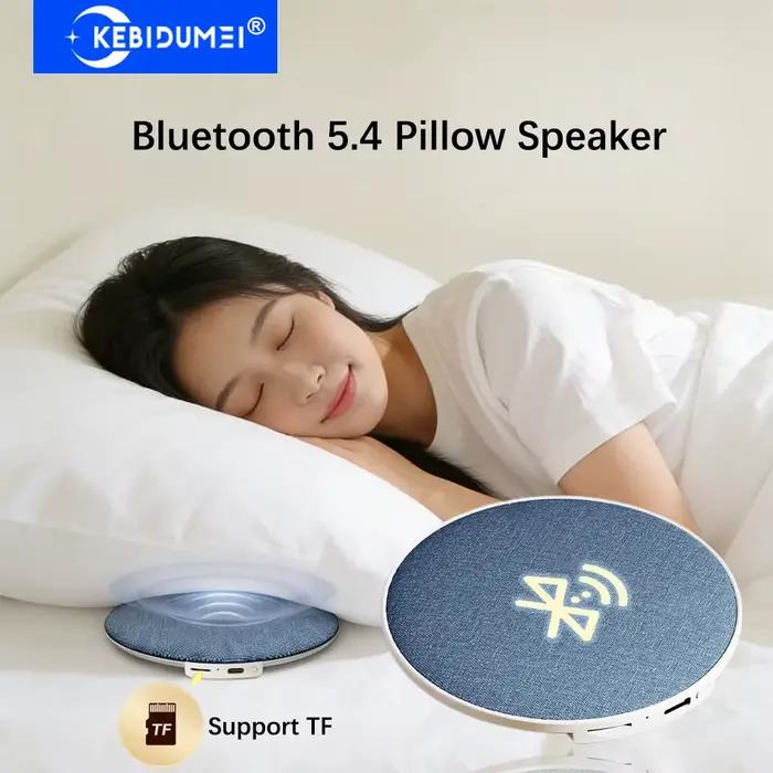 KEBIDUMEI Mini Haut-parleur de sommeil sous oreiller Bluetooth 5.4