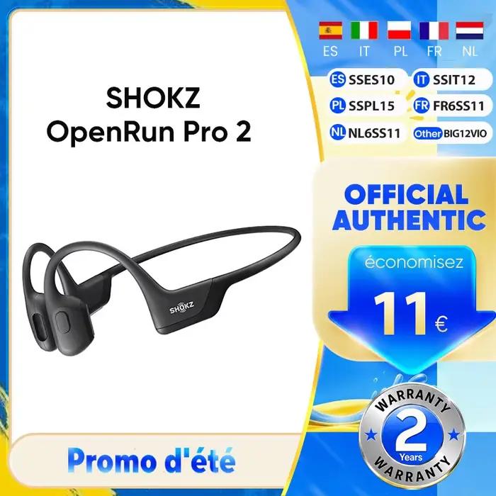 Écouteurs sportifs originaux SHOKZ OpenRun Pro 2 S820