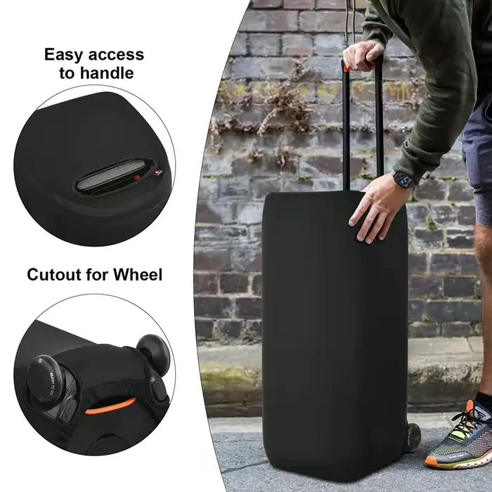 Boîtier de protection pour haut-parleur JBL Partybox 310 en tissu Lycra doux et élastique pour voyage et activités de plein air