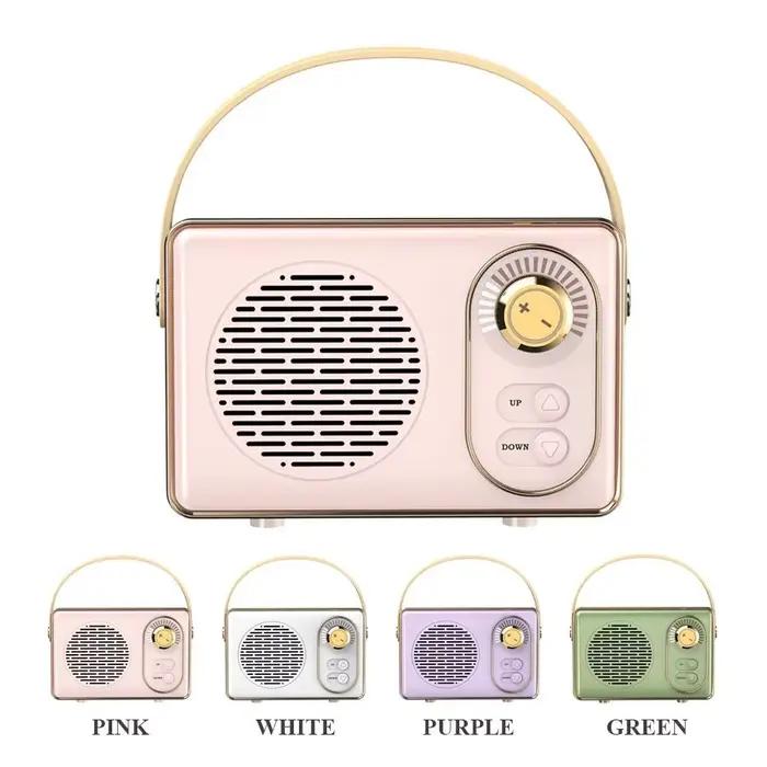 Haut-parleur Portable Bluetooth rétro