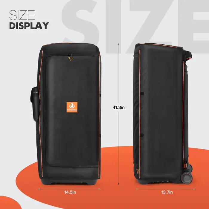Housse anti-poussière, étui étanche pour haut-parleur, pochette avec poche de rangement latérale, sac multifonction pour haut-parleur JBL Partybox Ultimate