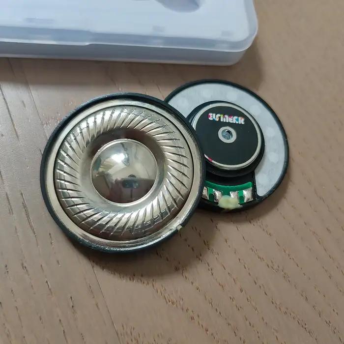 Accessoires d'écouteurs ELFINEAR Myth II unités de surveillance pour casque d'écoute haut-parleur 2 pièces pour écouteurs 40mm occasions spéciales femmes hommes