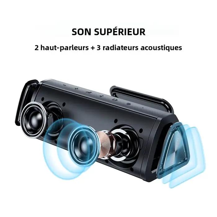 Haut-parleur Bluetooth 360 A10 + Portable