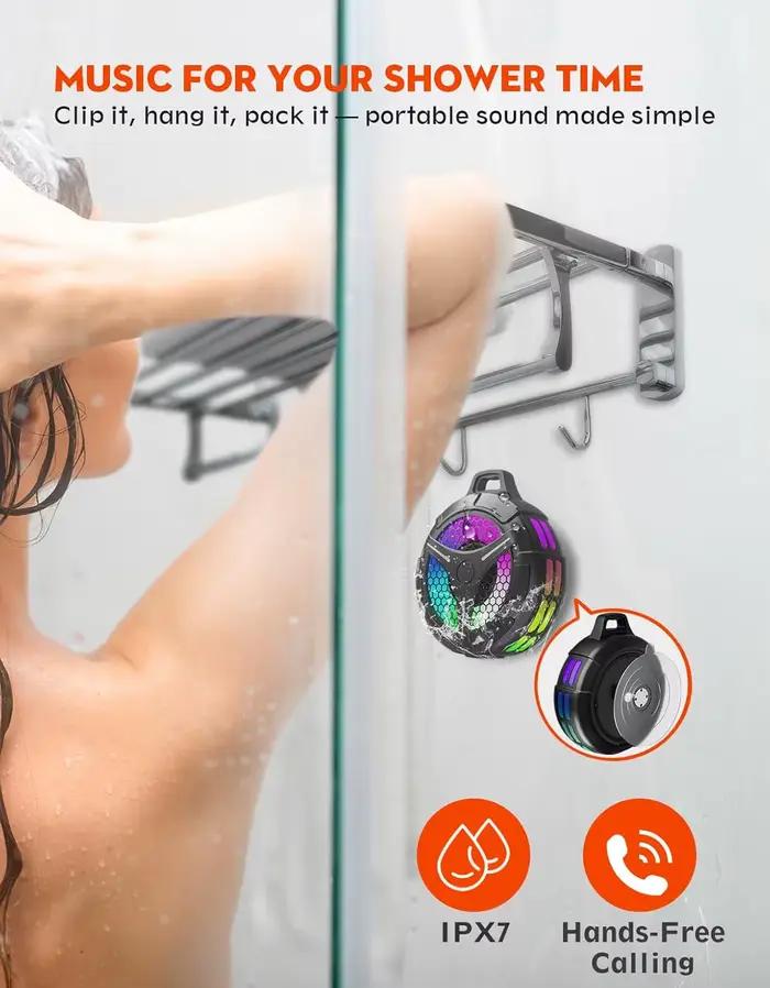 Haut-parleur de douche Bluetooth