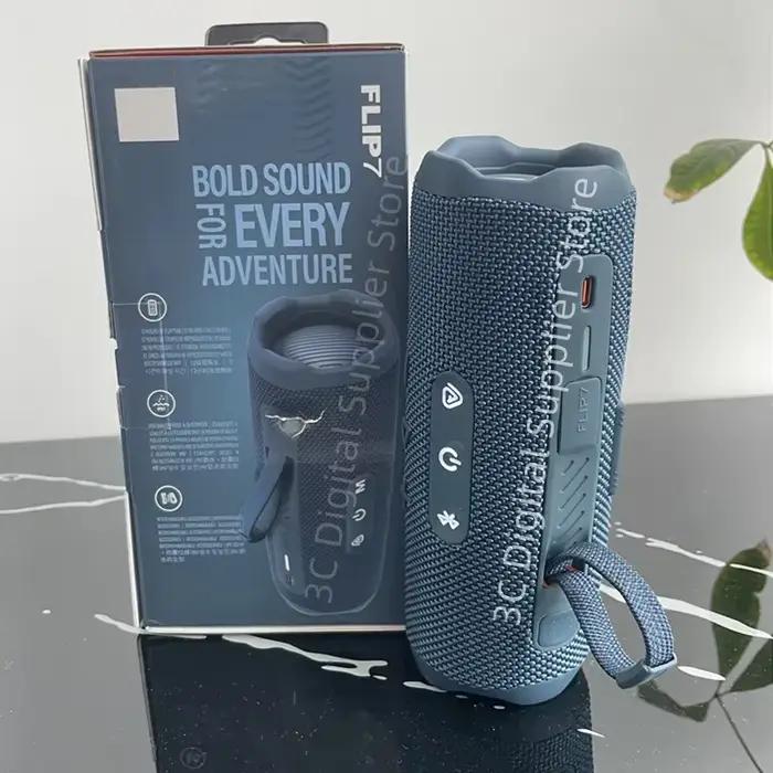 FLIP 7 haut-parleur Bluetooth sans fil équitation en plein air caisson de basses étanche disque U entrée Audio lecture de carte TF lecteur de musique MP3