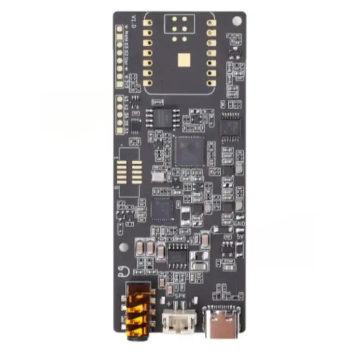 ReSpeaker Lite 2 Mic Array ESPHome Assistant XIAO ESP32S3 Haut-parleur pré-soudé/mono avec boîtier - 4R 5W/Boîtier en acrylique en option