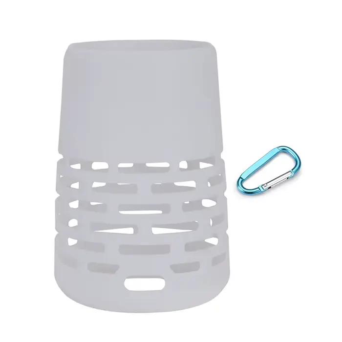 Étui de protection en gel de silice pour enceinte Bose SoundLink Revolve/Revolve+ I II antidérapant avec mousqueton pour transport facile et sécurité optimale occasions spéciales