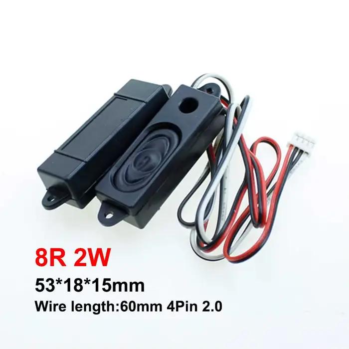 JCD 1 paire de haut-parleurs Audio portables pour ordinateur PC TV haut-parleur LCD 3070 45100