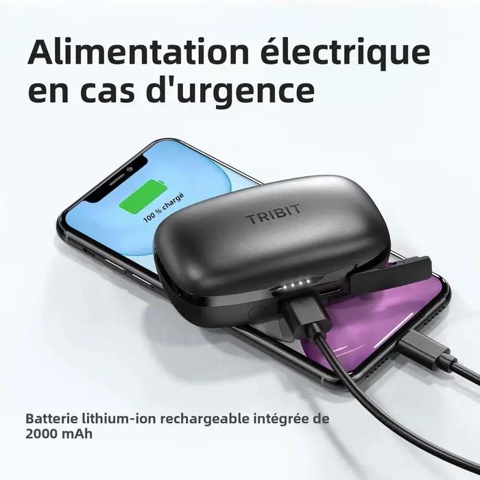 FlyBuds 3 TWS Écouteurs Bluetooth IPX8 Étanche 100 Heures De Jeu Casque sans Fil Tactile Contrôle Intégré Mic
