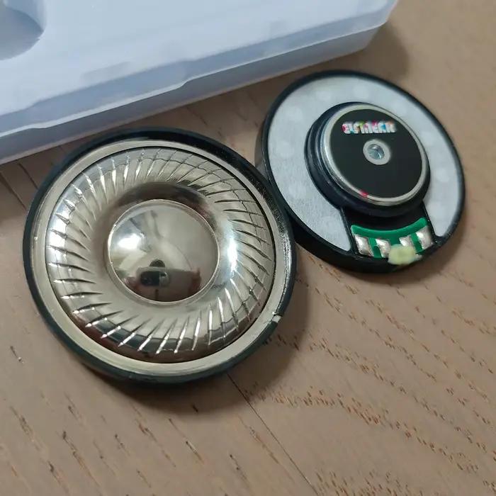 Accessoires d'écouteurs ELFINEAR Myth II unités de surveillance pour casque d'écoute haut-parleur 2 pièces pour écouteurs 40mm occasions spéciales femmes hommes