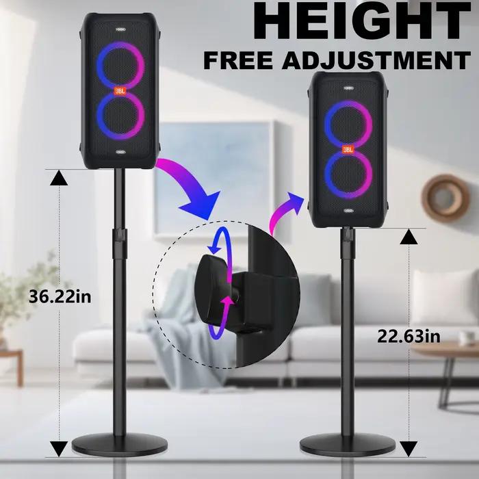 Support de haut-parleur en métal