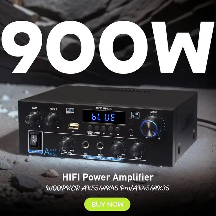 Woopker AK35/AK45/AK45 Pro/AK55 amplificateur numérique