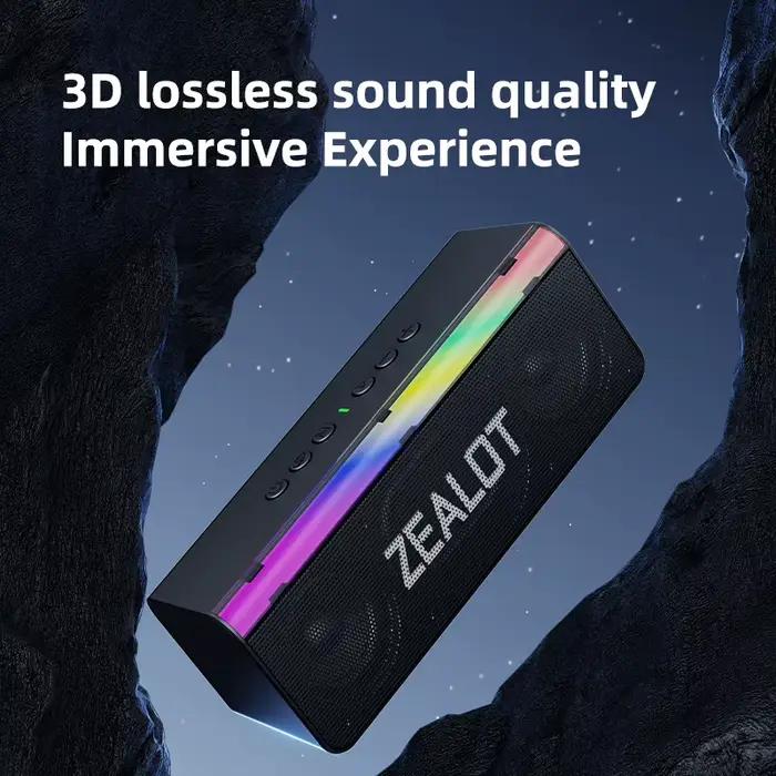 Enceinte Bluetooth Zealot-S72 Motion+ avec audio 20W