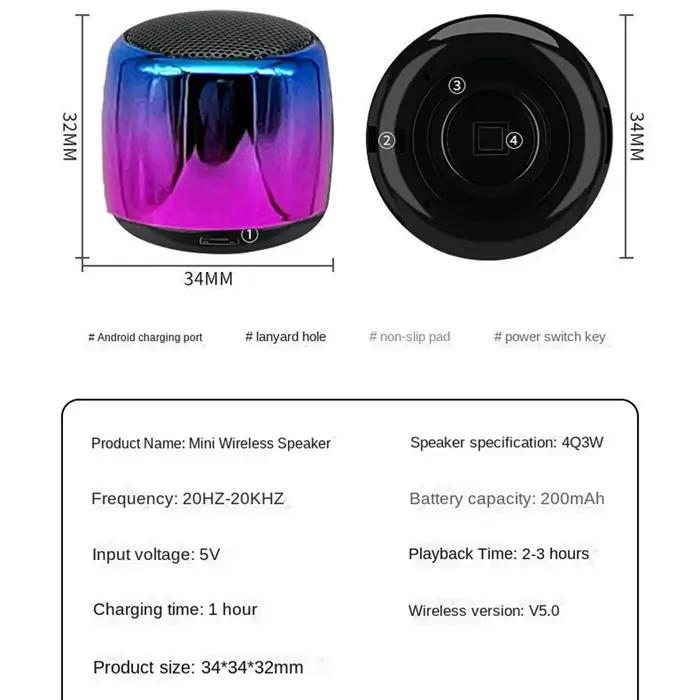 Haut-parleur Bluetooth sans fil