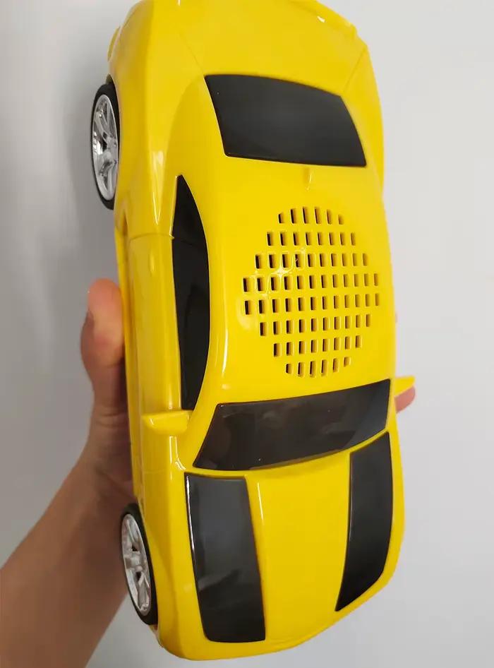 Haut-parleurs Bluetooth en forme de voiture pour musique de haute qualité et ambiance unique pour maison et extérieur