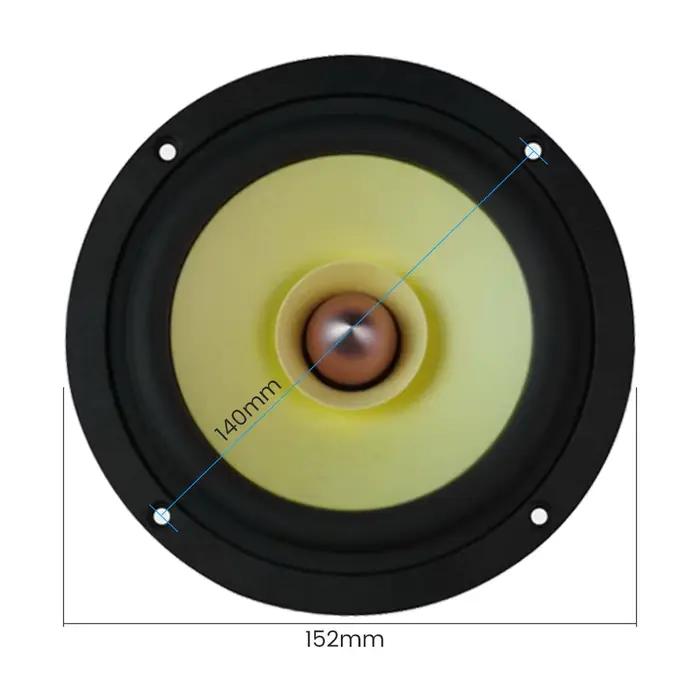Haut-parleur à gamme complète Fever Aiyima pour Hi-Fi et Home Cinéma en Aluminium Occasions Spéciales Musique Audiophile