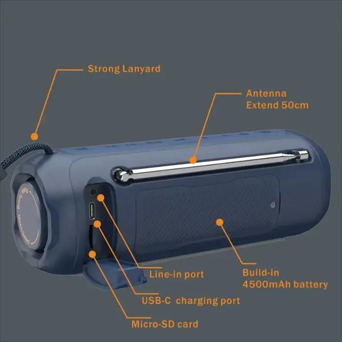 Haut-parleur HIFI Radio Bluetooth Portable