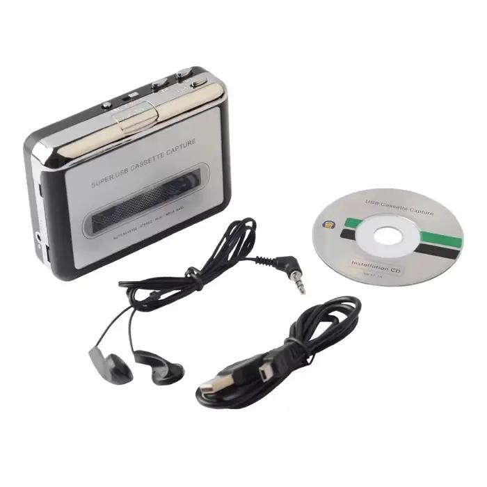 Enregistreur vocal 64 Go Lecteur de cassette USB Convertisseur