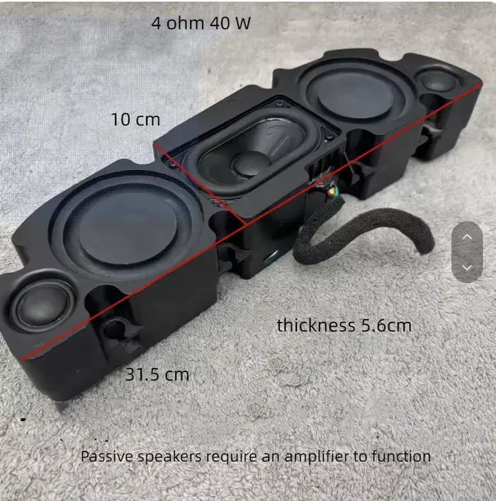 2 enceintes passives 2 voies GHXAMP Hi-Fi : Triple transducteur