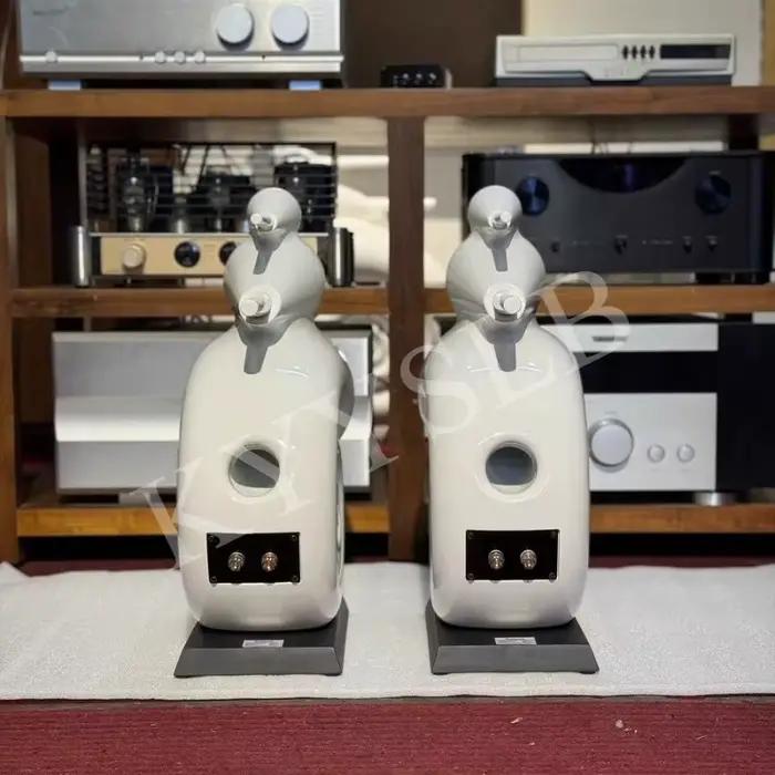 KYYSLB 5 pouces passif maison haut-parleur en bois HiFi haute fidélité bibliothèque