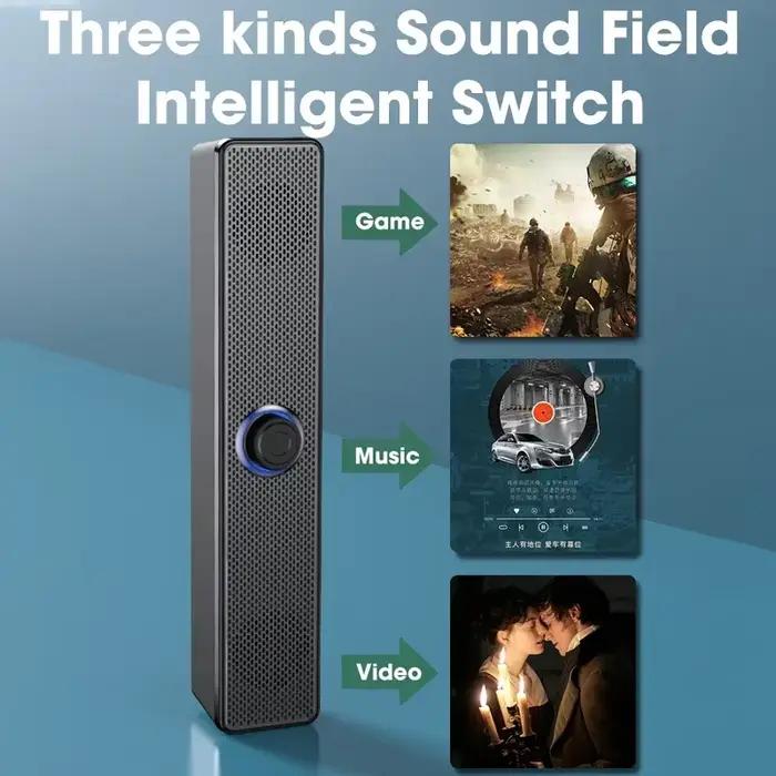 Haut-parleur Surround Bluetooth 4D