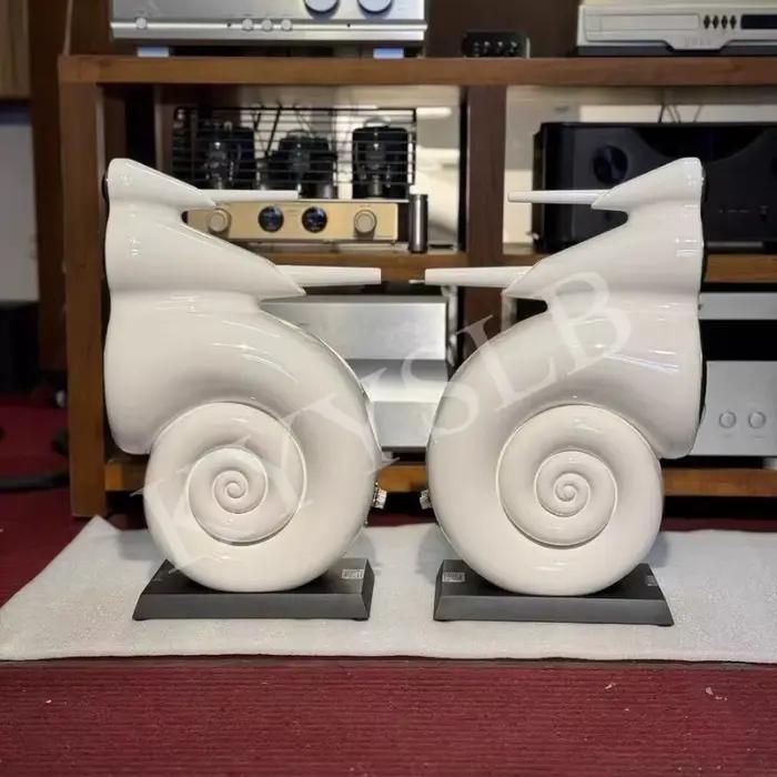 KYYSLB 5 pouces passif maison haut-parleur en bois HiFi haute fidélité bibliothèque