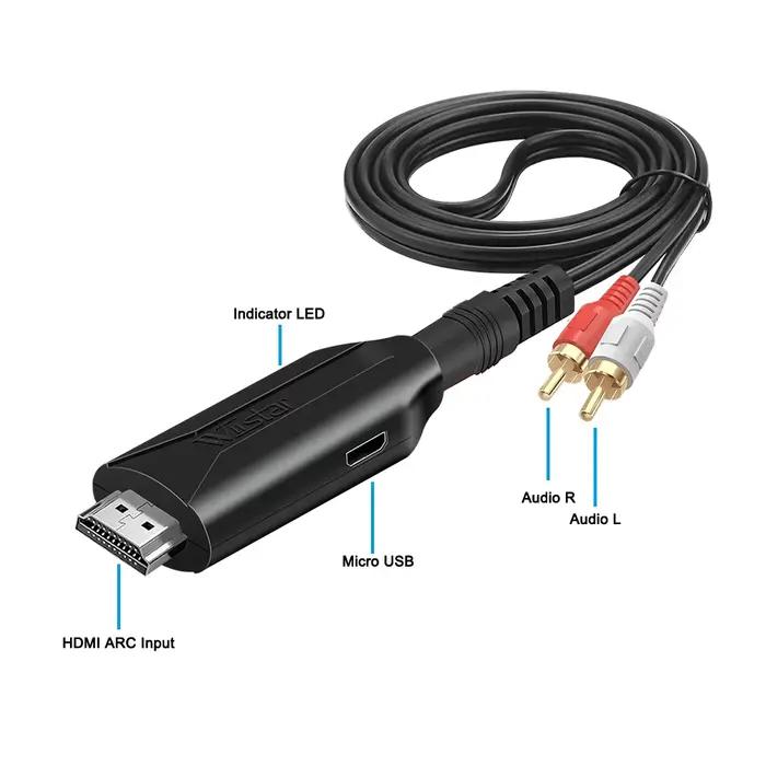Adaptateur audio HDMI ARC 192 kHz vers 3