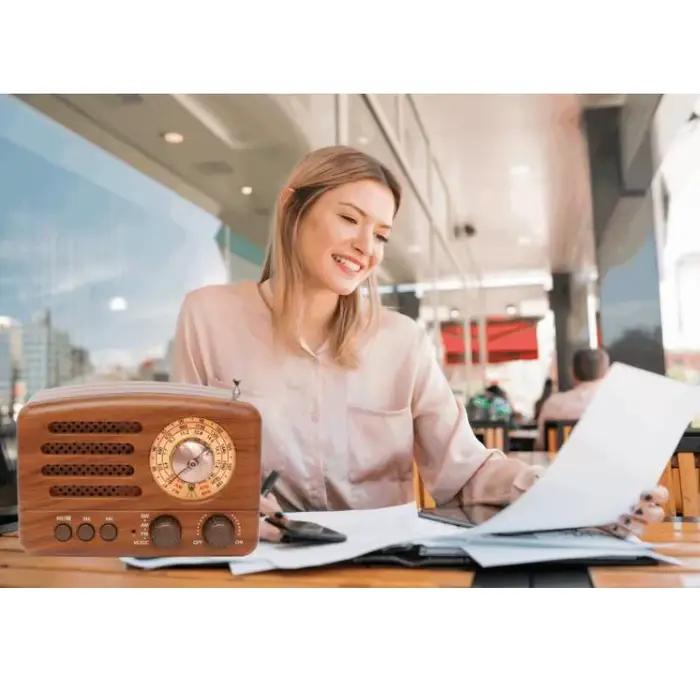 Nouveau récepteur Radio de bureau FM AM rétro classique