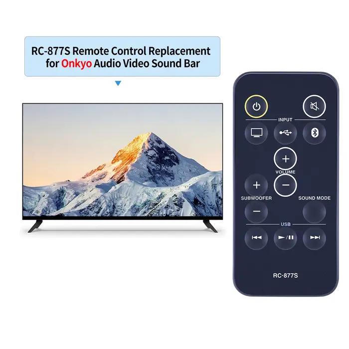 Télécommande ACooNA pour barre de son Onkyo LB401 LS-B50 LS-T10 LST10 audio vidéo contrôle système sonorité confort d'écoute