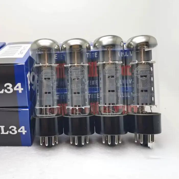 Mullard EL34 Tube à vide HIFI Audio Valve remplace 6CA7 KT77 KT90 5881 6P3P KT66 Kit amplificateur