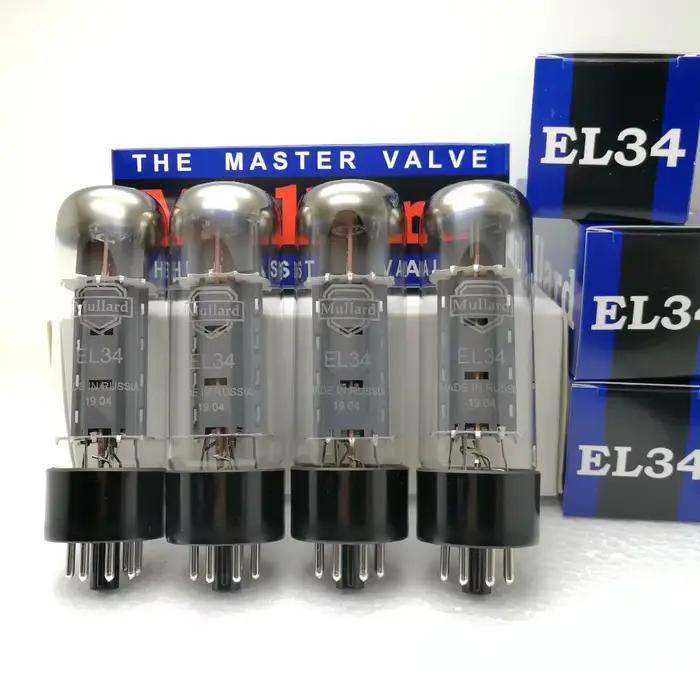 Mullard EL34 Tube à vide HIFI Audio Valve remplace 6CA7 KT77 KT90 5881 6P3P KT66 Kit amplificateur