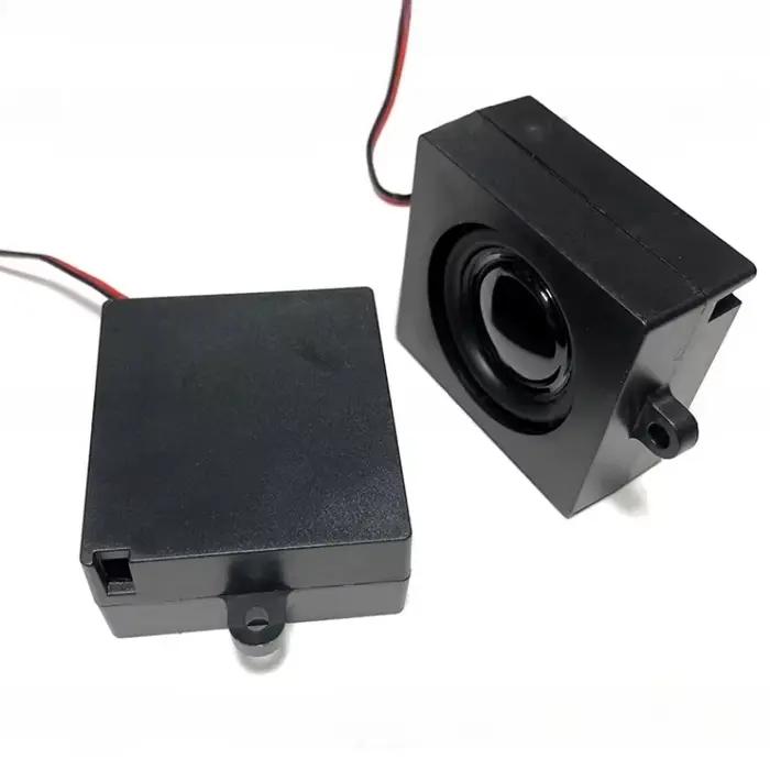 SOTAMIA 2Pcs 4550 Mini Haut-parleur Audio Passif 4,8 Ohm 5W pour Publicité, Téléviseur LCD, Ordinateur, Home Cinéma