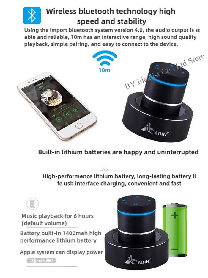 42 w/26 w Wifi Vibro Portable Bluetooth haut-parleur sans fil caisson de basses