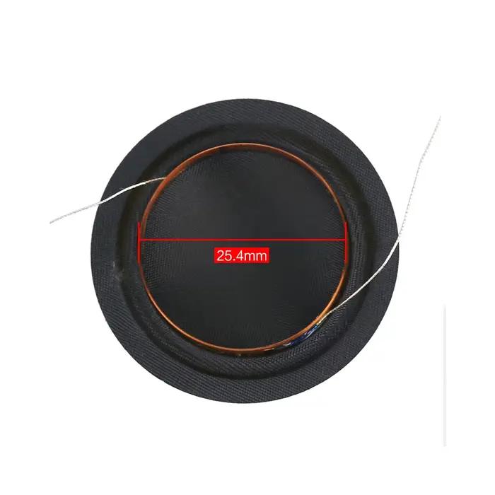 Haut-parleurs tweeters GHXAMP en soie pour système audio de haute qualité réparation bricolage soie fine aigus bobine mobile conducteur 25.4mm 25.5mm 8ohm occasions spéciales