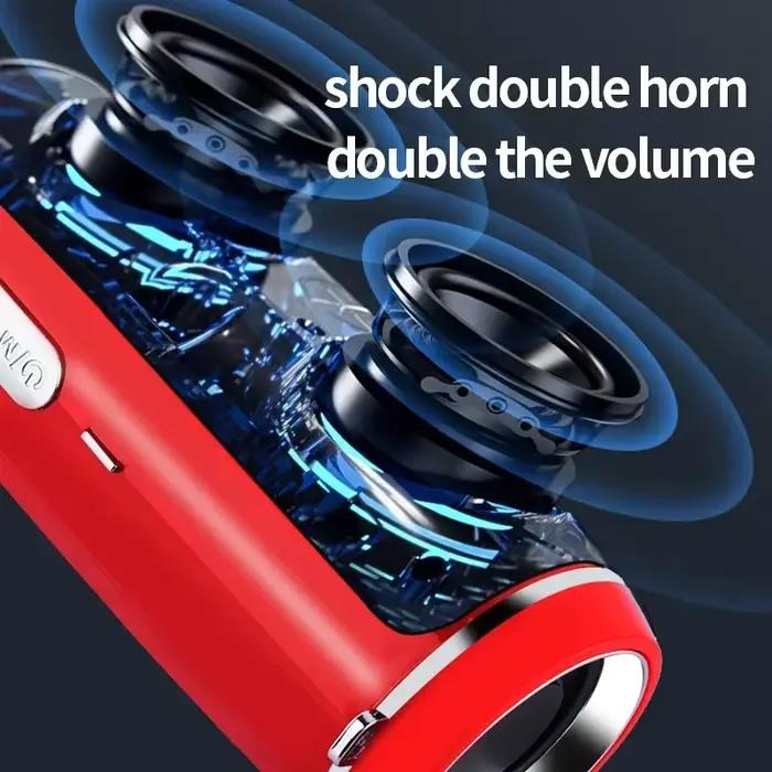 Haut-parleur sans fil portable Bluetooth 200W puissance élevée son surround stéréo 3D pour maison et extérieur avec FM et contrôle vocal