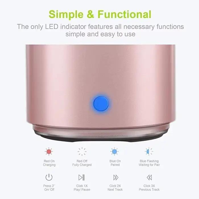 Lipusen A106 Mini haut-parleur Bluetooth Speaker