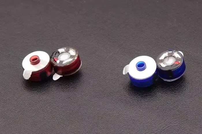 Unité de haut-parleur 8mm, basses claires, haute fréquence, 2 pièces