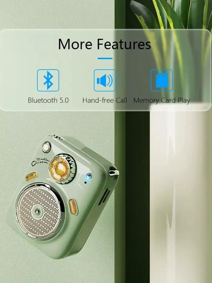 Divoom B-Beetles haut-parleurs radio Bluetooth sans fil Mini petits