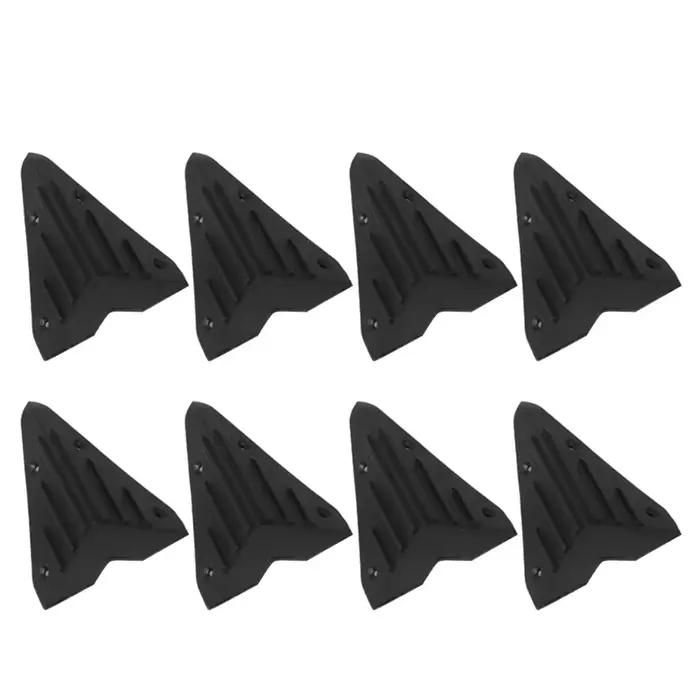 Coussinets de pieds K1KF, 8 pièces, support de haut-parleur, forte absorption des chocs, tapis d'isolation des pieds au sol, Protection d'angle, réduction de la résonance