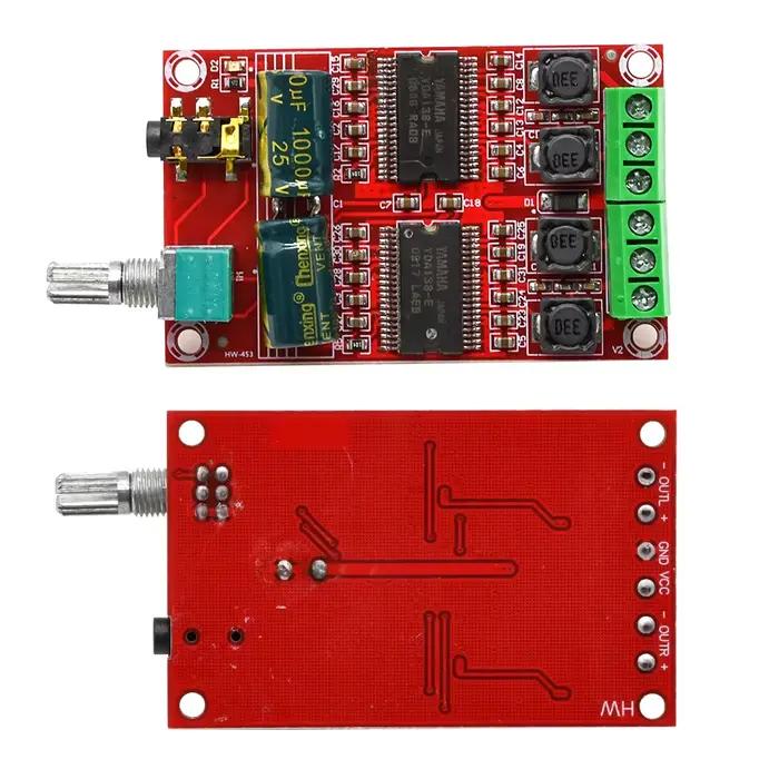 Carte amplificateur numérique YDA138-E 20W + 20W DC 12-15V classe D Audio stéréo HIFI AMP pour haut-parleur Yamaha XH-M531 avec contrôle du Volume