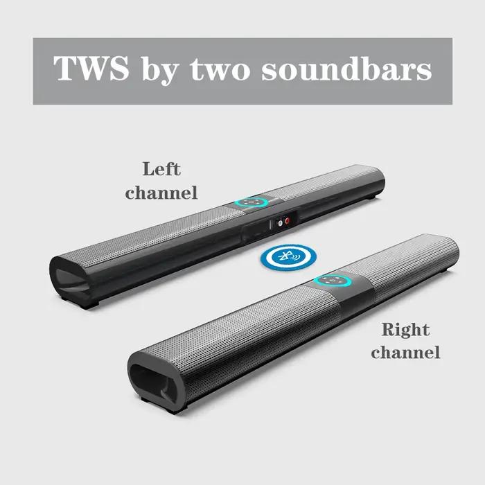 Système de barre de son sans fil Bluetooth
