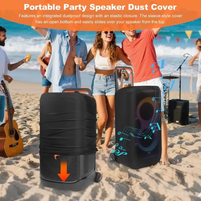 Housse de protection pour haut-parleur, housse de protection portable pour haut-parleur de fête, housse anti-poussière pour accessoires JBL PartyBox 520