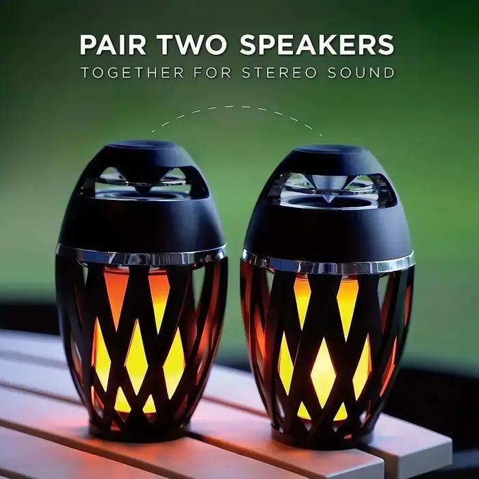 Haut-parleur de flamme Portable Bluetooth 5.0