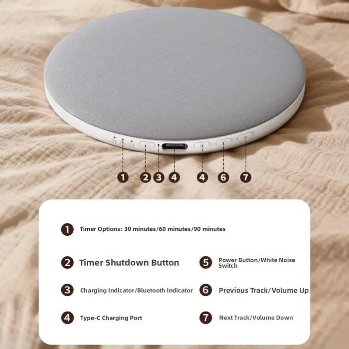 Haut-parleur Bluetooth 5.4 sous oreiller