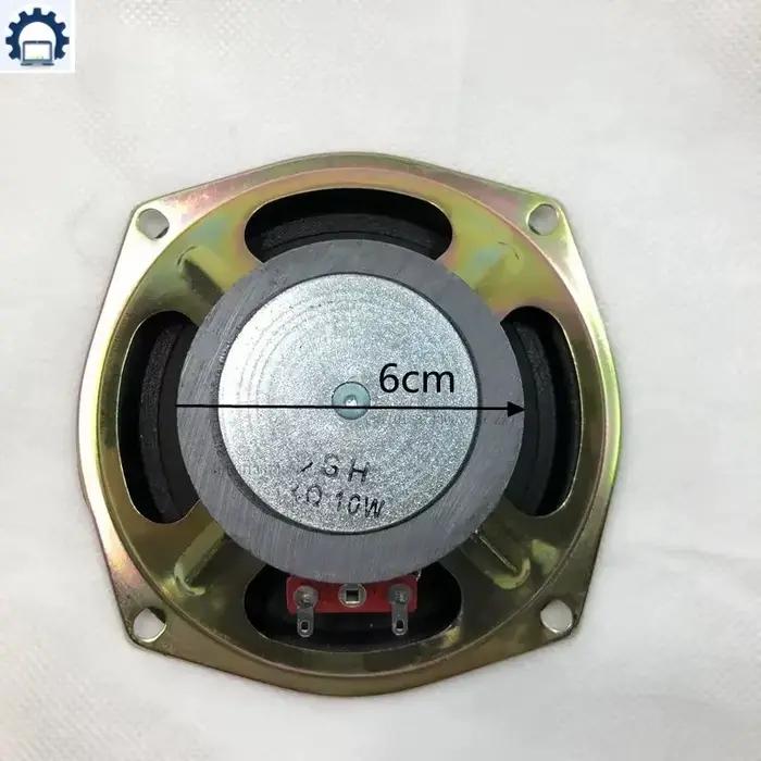 2 pièces 5 pouces gamme complète haut-parleur sonore 120mm 4 Ohm 10W