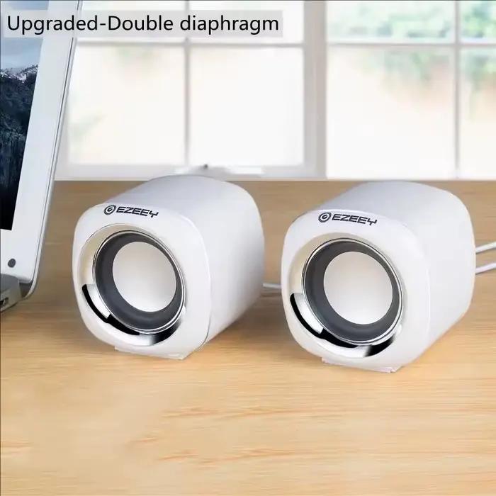 Hifi Mini ordinateur de bureau filaire USB double haut-parleur