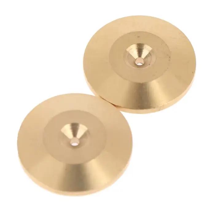 4 ou 8 patins d'isolation audio Hi-Fi en cuivre pur pour enceintes et pieds de studio à domicile