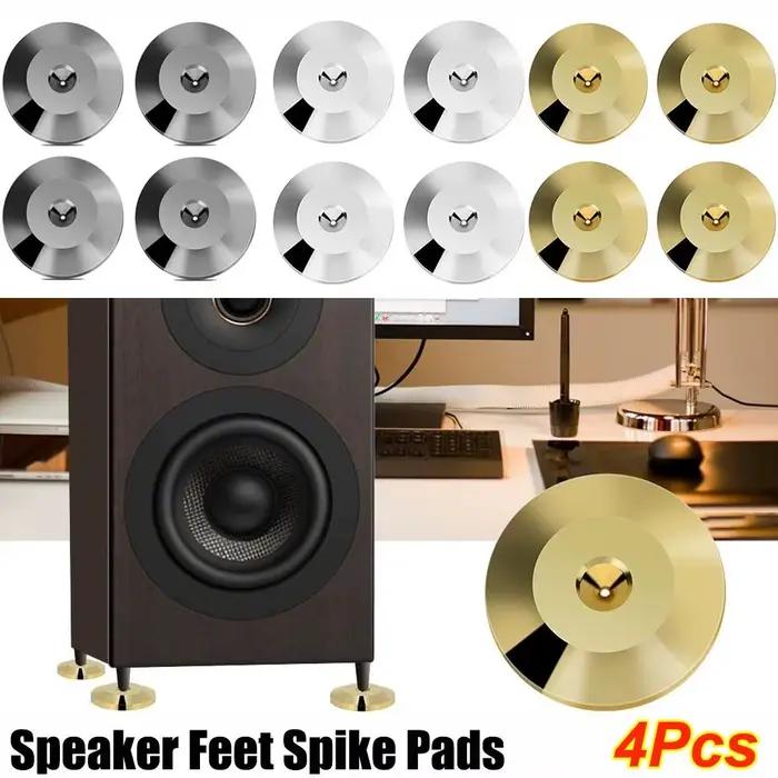 Rames haut-parleur Spike or plaquées en cuivre pour stabiliser et protéger les haut-parleurs pour homme et femme occasions spéciales et cadeaux