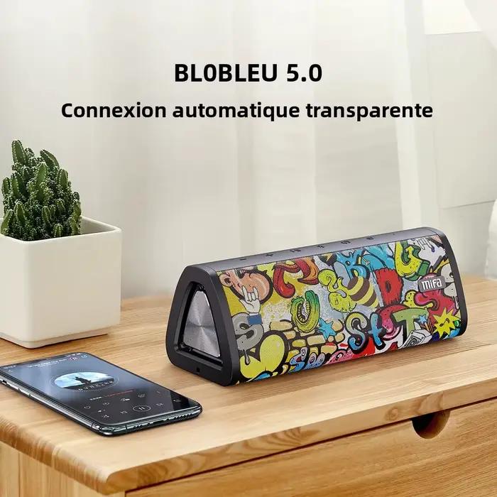 Haut-parleur Bluetooth 360 A10 + Portable