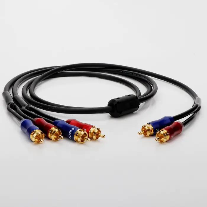 Câble Audio Hifi 2RCA à 4RCA